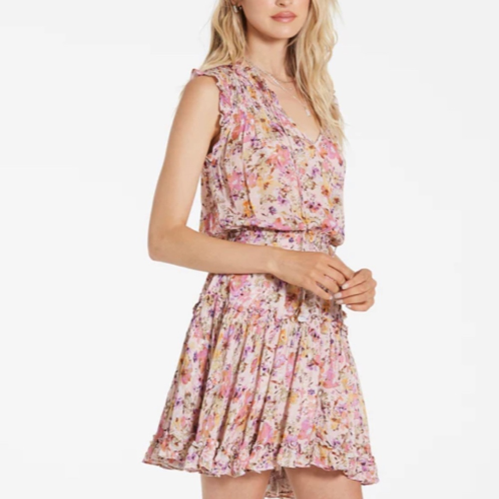 Dear John Denim Melodie Tiered Ruffle In The Garden Dress